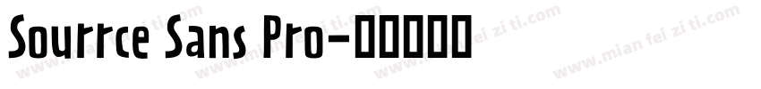 Sourrce Sans Pro字体转换